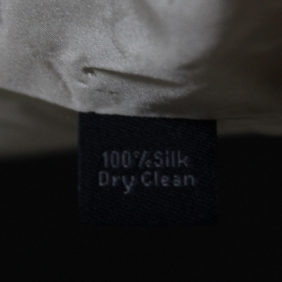 Anne Klein Off White Silk Snap Button Jacket - Picture 6 of 6